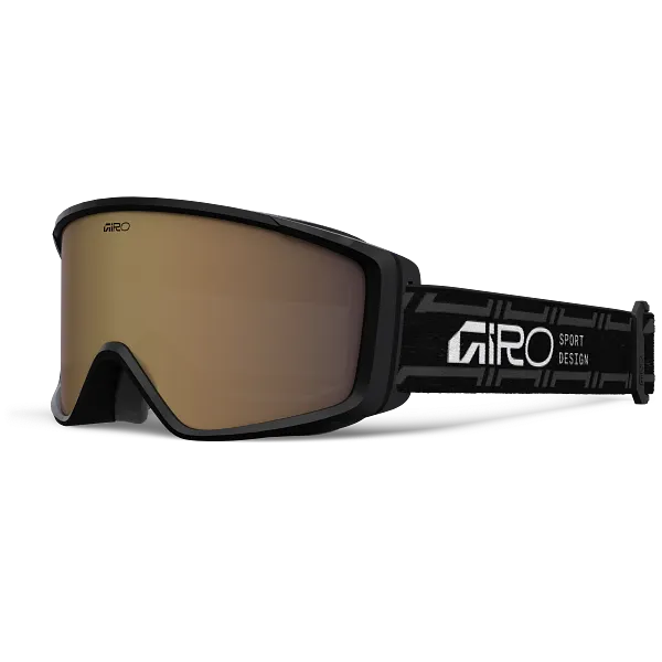 giro Index 2.0 Asian Fit Goggle Black/Amber Rose