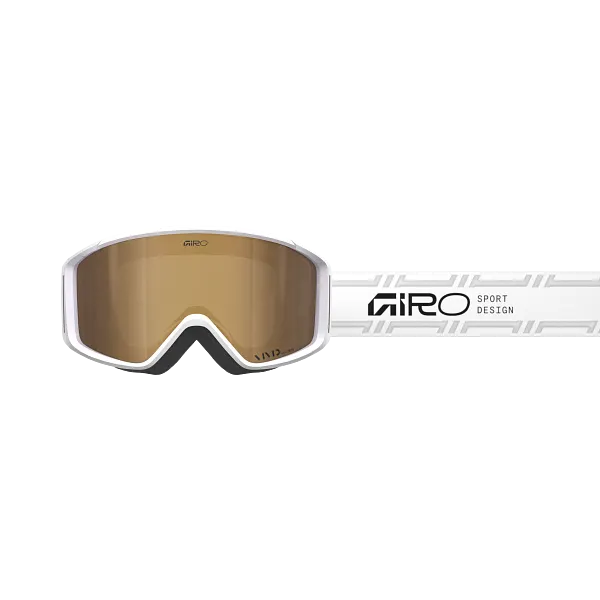 Giro Index 2.0 Wordmark Goggle White/Amber Rose