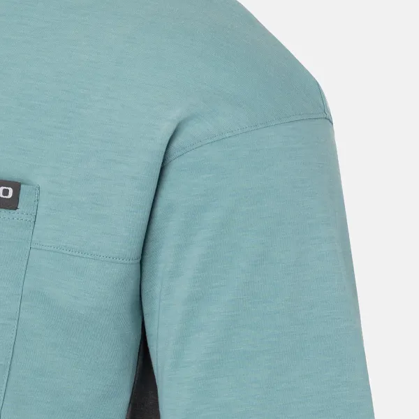 Giro Men's Ride Jersey Blue/Grey