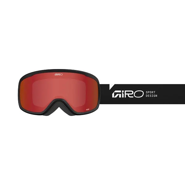 Giro Roam Wordmark Goggle Black/Amber Scarlet