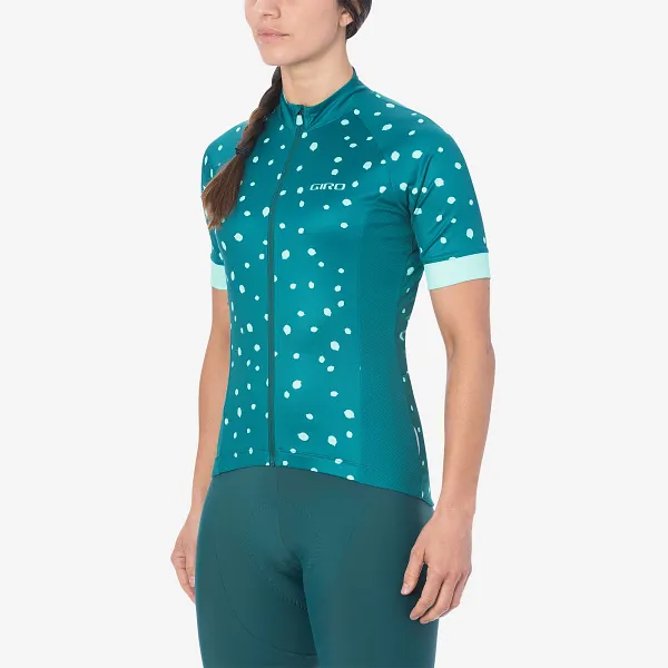 Giro Women's Chrono Sport Jersey Green