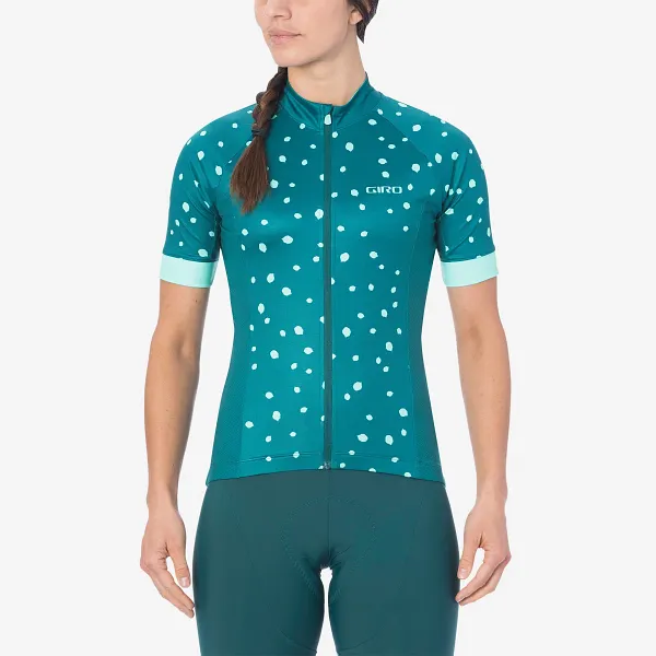 giro Women's Chrono Sport Jersey Green