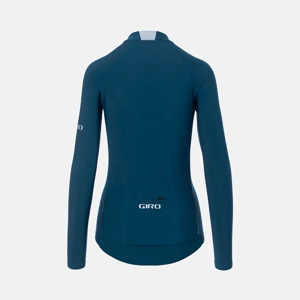 Giro Women's Chrono Thermal Long Sleeve Jersey Blue