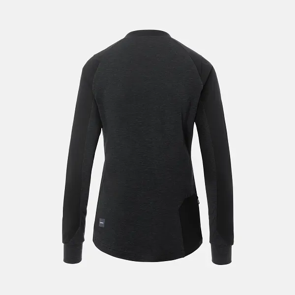 Giro Women's Roust Long Sleeve Wind Jersey Black/Grey