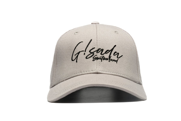 Gisada Cotton Twill Baseball Cap 3D Embroidered Italic Gisada