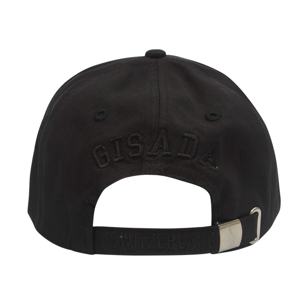 Gisada Cotton Twill Baseball Cap With 3D Embroidered "G" And Wing