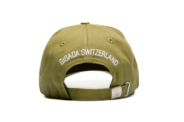 Gisada Cotton Twill Baseball Cap With Gisada Badge Label Patch