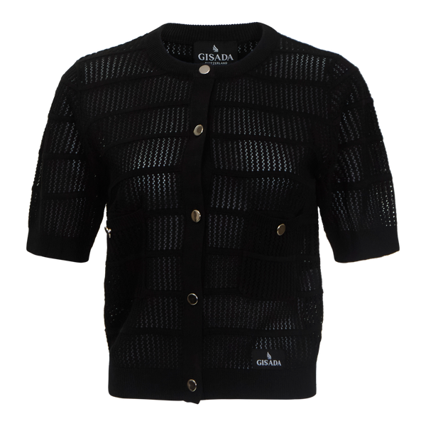 gisada Regular Fit Pointelle Cardigan