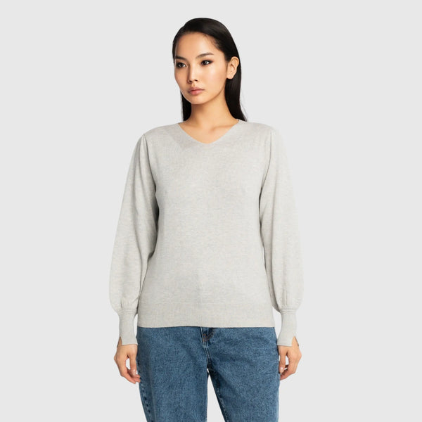 Gisada Regular Fit V-Neck Pullover