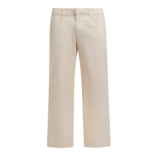 gisada Large Tapered Chino With Mini Label Patch on Back Pocket