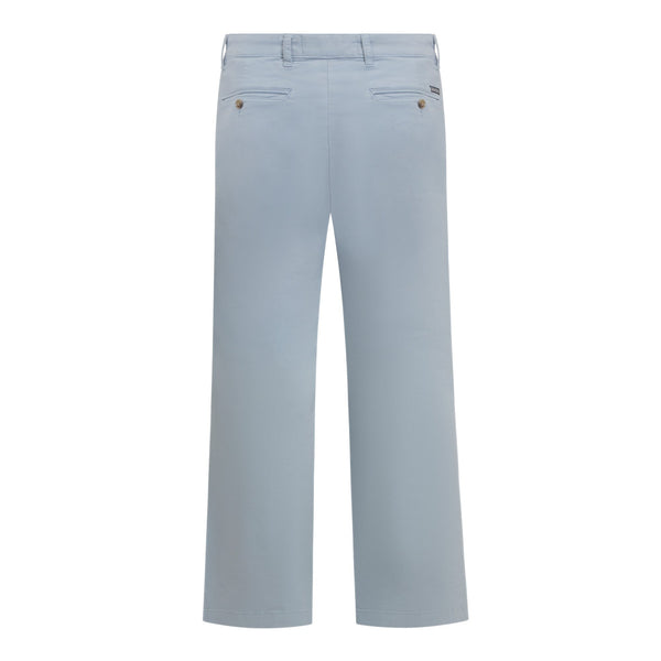 Gisada Large Tapered Chino With Mini Label Patch On Back Pocket
