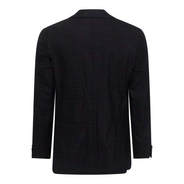 Gisada London Patterned Blazer In Luxe Wool Melange