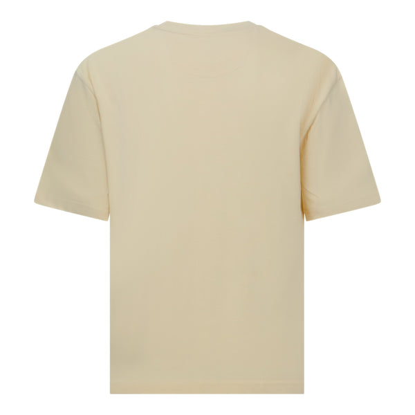 Gisada Oversized T-Shirt In Heavy Cotton With College Print