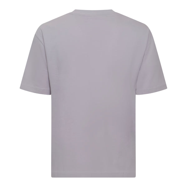 Gisada Oversized T-Shirt In Heavy Cotton With Cursive Print