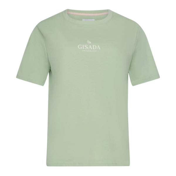 gisada Oversized T-Shirt in Jersey Cotton with Small Silicon Logo