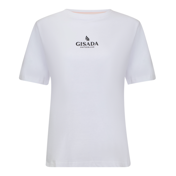 gisada Oversized T-Shirt in Jersey Cotton with Small Silicon Logo