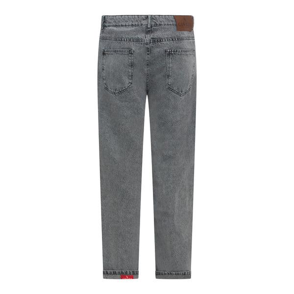 Gisada Regular Fit Denim Jeans With Inside Bottom Label