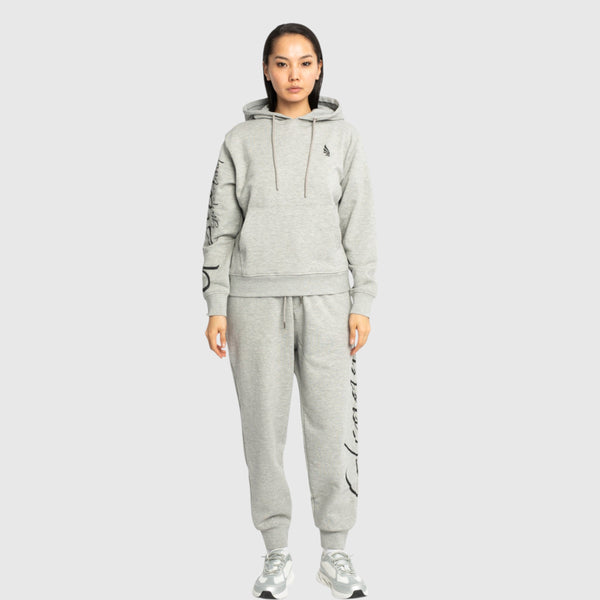 Gisada Regular Fit Hoodie In Midweight Cotton With Puff Print