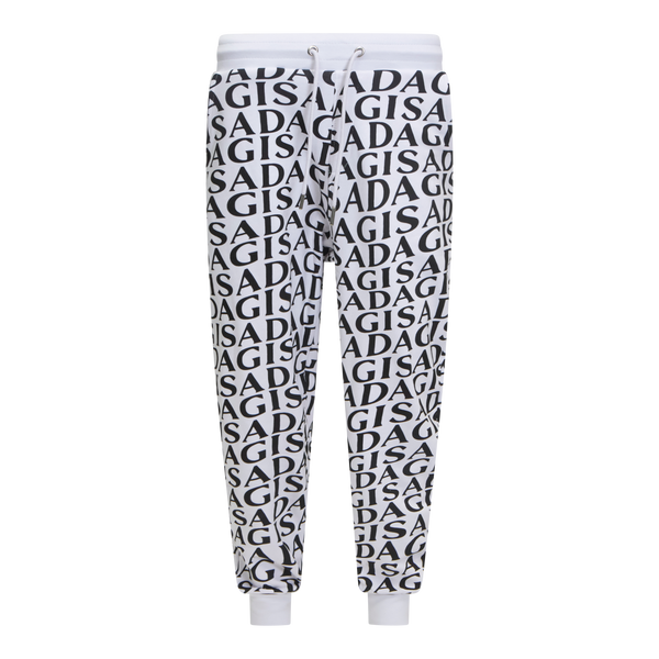 gisada Regular Fit Jogger in Midweight Cotton with Allover Print