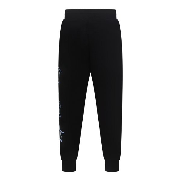 Gisada Regular Fit Jogger In Midweight Cotton With Cursive Puff Print