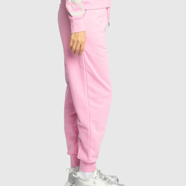 Gisada Regular Fit Jogger In Midweight Cotton With Cursive Puff Print