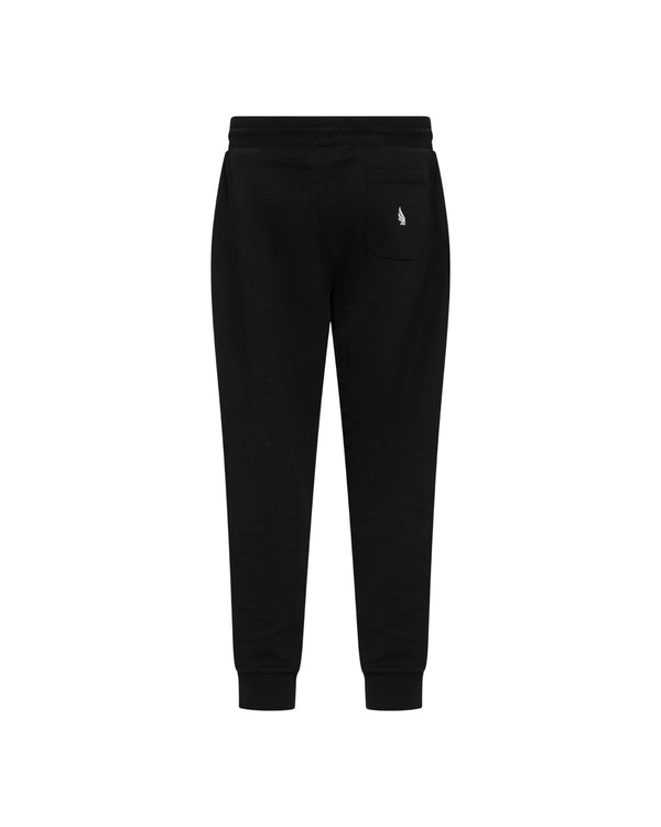 Gisada Regular Fit Jogger In Midweight Cotton With Flock Print