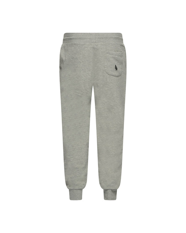 Gisada Regular Fit Jogger In Midweight Cotton With Flock Print