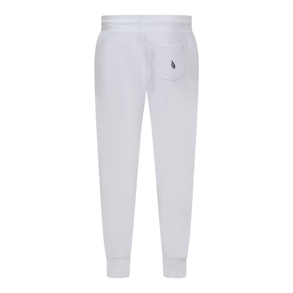 Gisada Regular Fit Jogger In Midweight Cotton With Flock Print