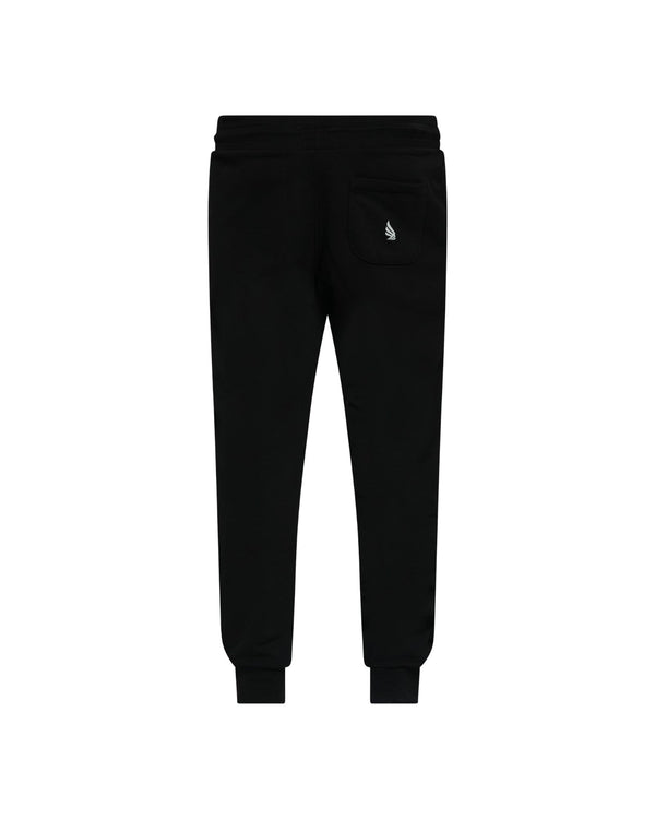 Gisada Regular Fit Jogger In Midweight Cotton With Small Silicon Logo
