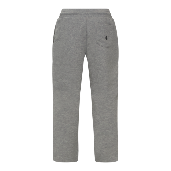 Gisada Regular Fit Jogger In Midweight Cotton With Small Silicon Logo