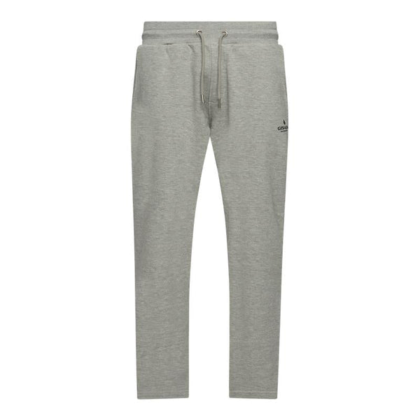 gisada Regular Fit Jogger in Midweight Cotton with Small Silicon Logo