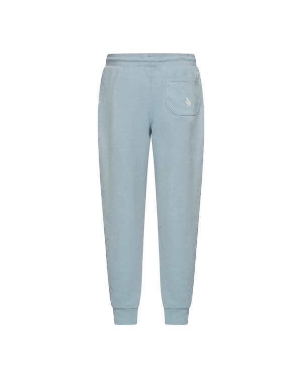 Gisada Regular Fit Jogger In Midweight Cotton With Small Silicon Logo