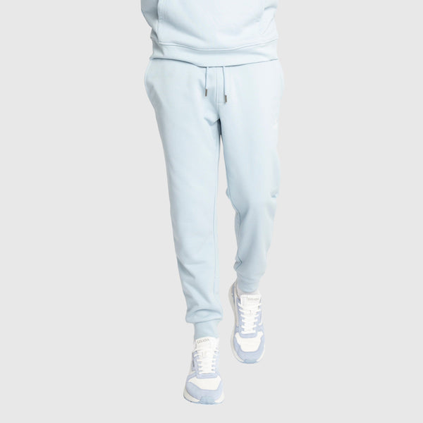 Gisada Regular Fit Jogger In Midweight Cotton With Small Silicon Logo