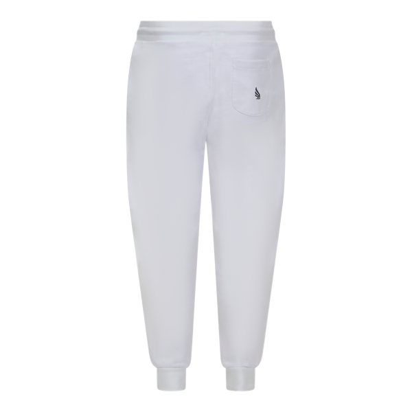Gisada Regular Fit Jogger In Midweight Cotton With Small Silicon Logo