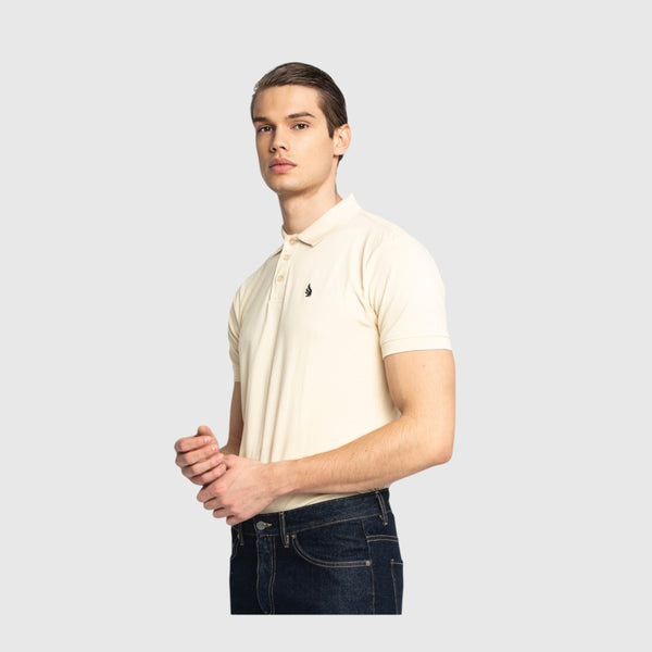 Gisada Regular Fit Polo In Cotton Piquet With 3D Embroidered Wing