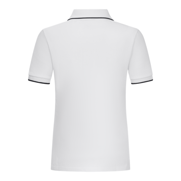 Gisada Regular Fit Short Sleeves Polo In Premium Cotton With Contrast