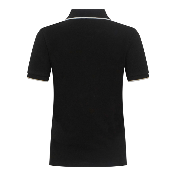 Gisada Regular Fit Short Sleeves Polo In Premium Cotton With Contrast