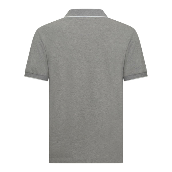 Gisada Regular Fit Short Sleeves Polo In Premium Cotton With Contrast