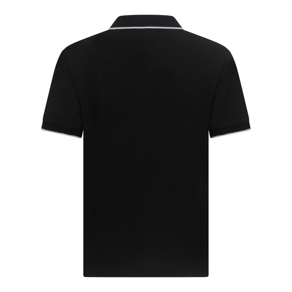 Gisada Regular Fit Short Sleeves Polo In Premium Cotton With Contrast