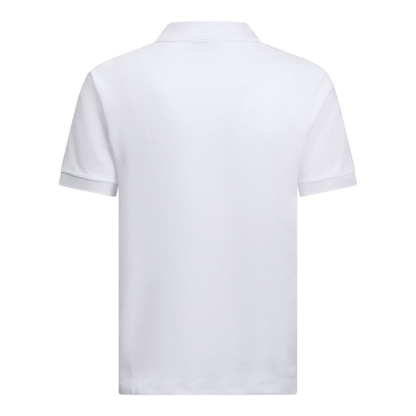 Gisada Regular Fit Short Sleeves Polo In Premium Cotton With Rubber Logo