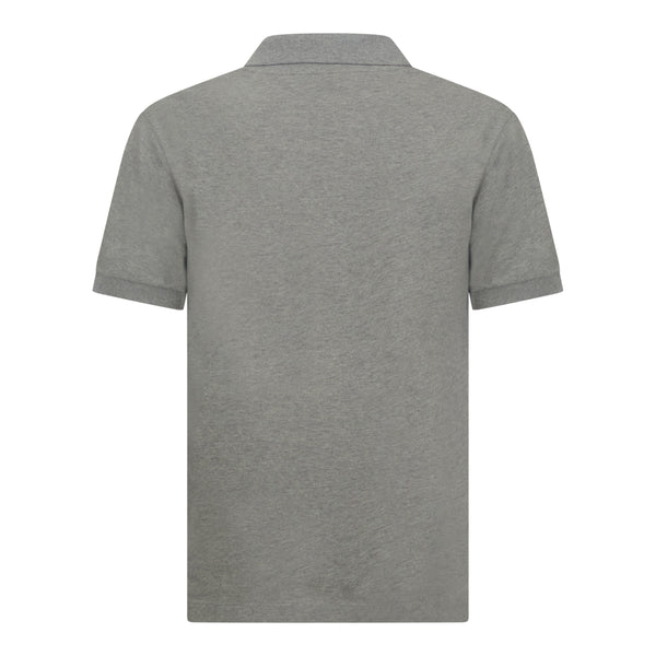 Gisada Regular Fit Short Sleeves Polo In Premium Cotton With Rubber Logo