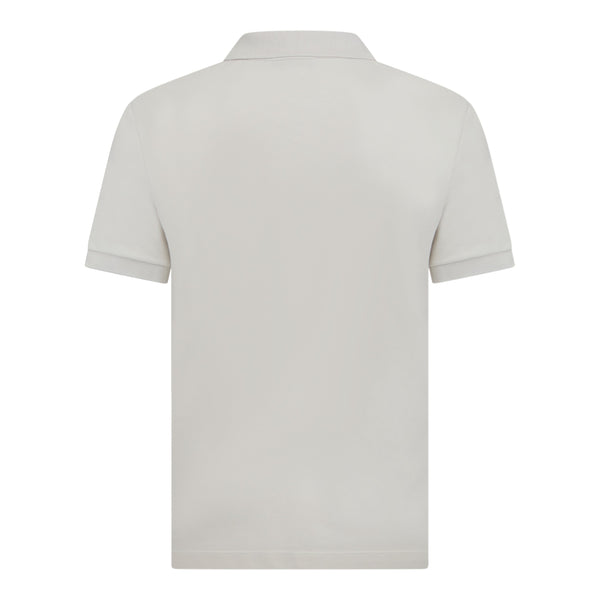 Gisada Regular Fit Short Sleeves Polo In Premium Cotton With Rubber Logo