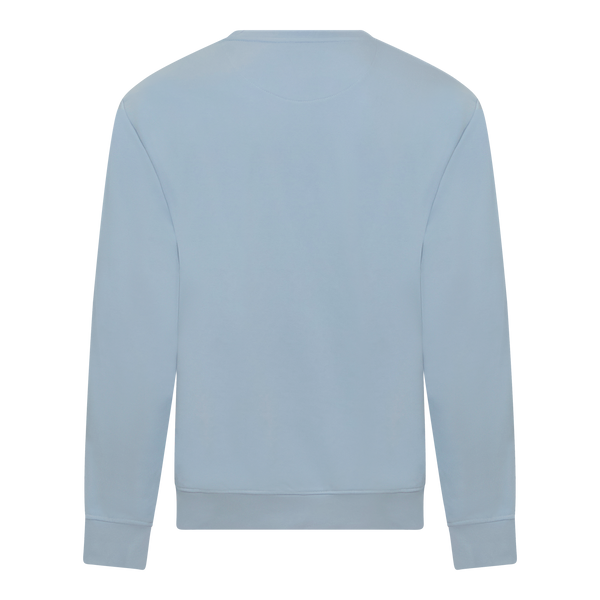 Gisada Regular Fit Sweatshirt In Midweight Cotton With Puff Print