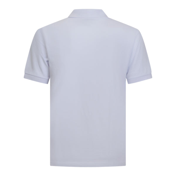 Gisada Regular Fit Zip-Up Polo In Luxe Interlock Piquet With Rubber Logo