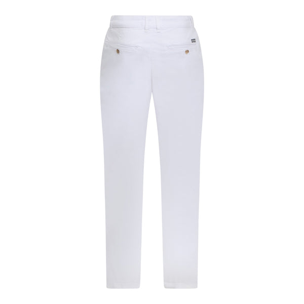 Gisada Straight Leg Chino With Mini Label On Back Pocket