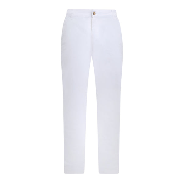 gisada Straight Leg Chino with Mini Label on Back Pocket