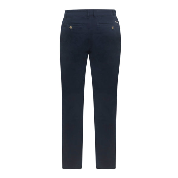 Gisada Straight Leg Chino With Mini Label On Back Pocket
