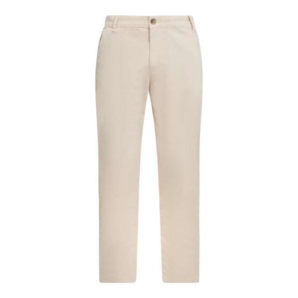 gisada Straight Leg Chino with Mini Label on Back Pocket