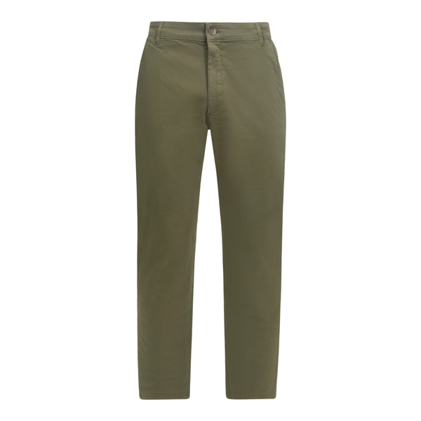 gisada Straight Leg Chino with Mini Label on Back Pocket
