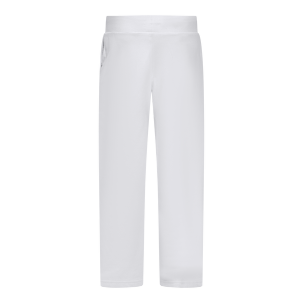 Gisada Straight Leg Sweatpants In Midweight Cotton With Small Silicon Print